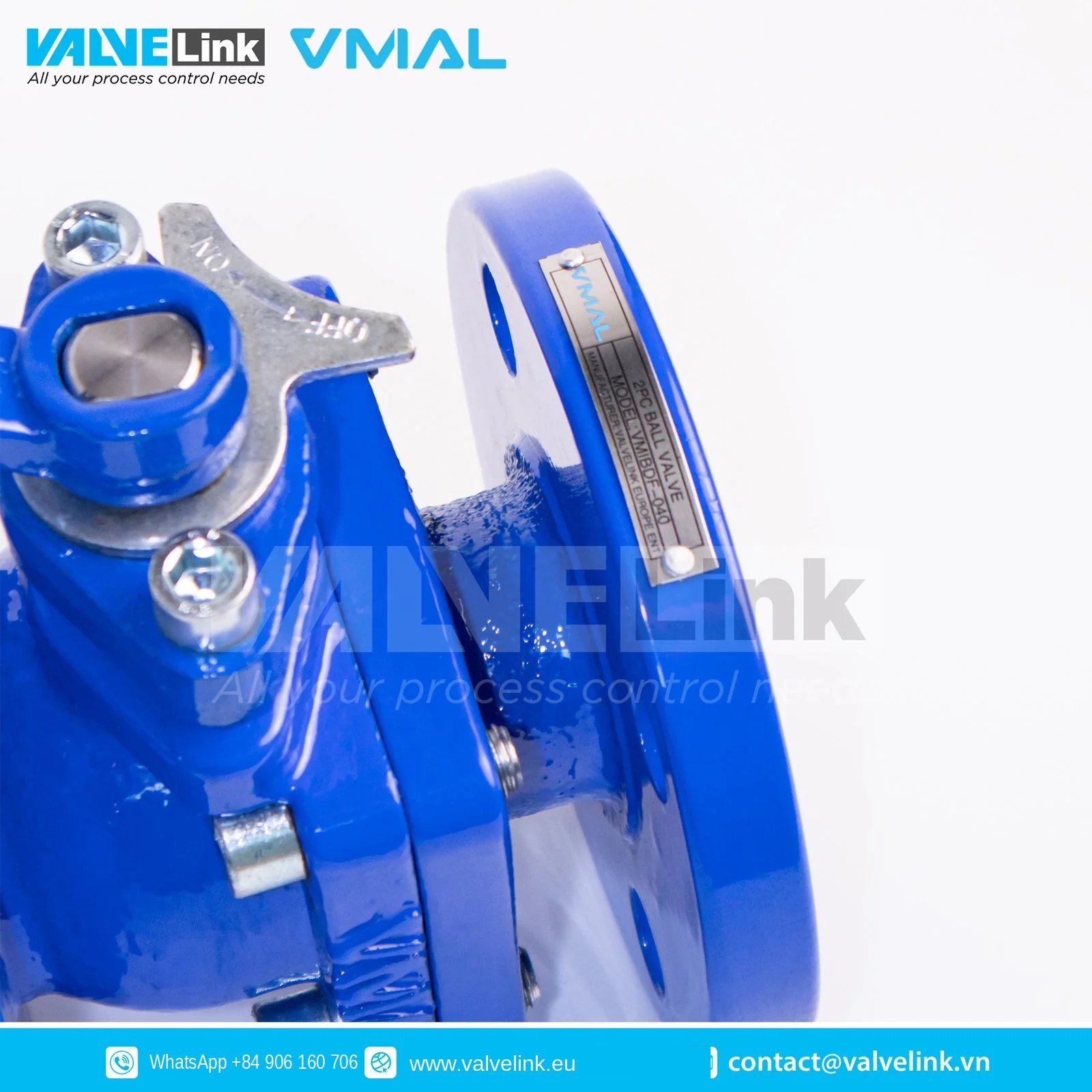 VMAL Flange Cast Iron Ball Valve - Image 2