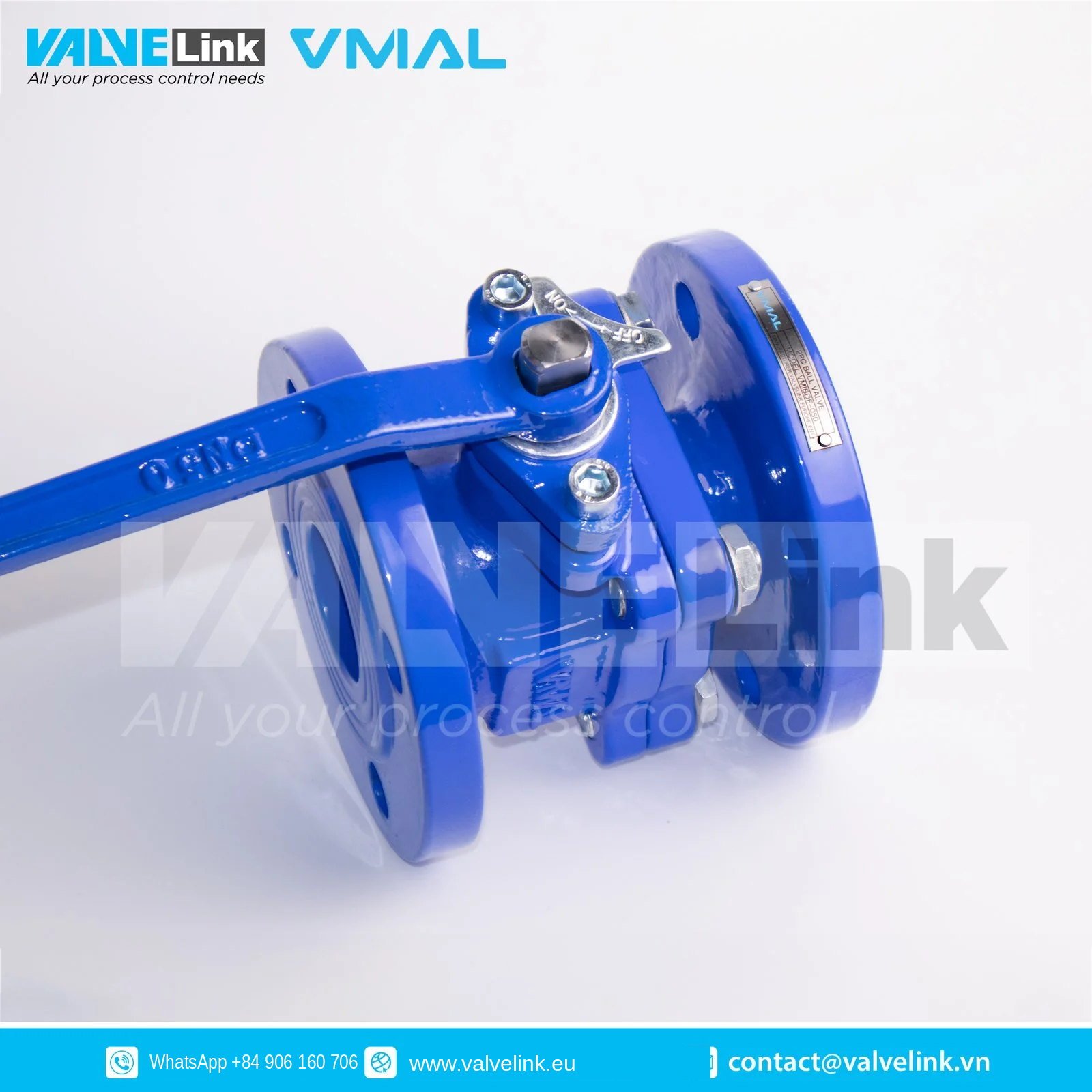 VMAL Flange Cast Iron Ball Valve - Image 3