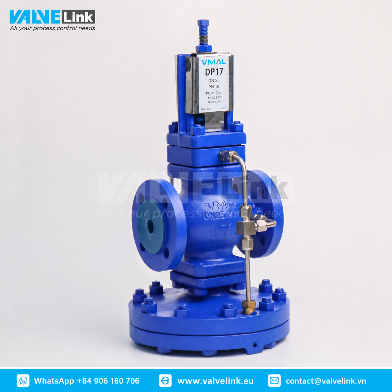 VMAL Pilot operated pressure reducing valve - Image 2