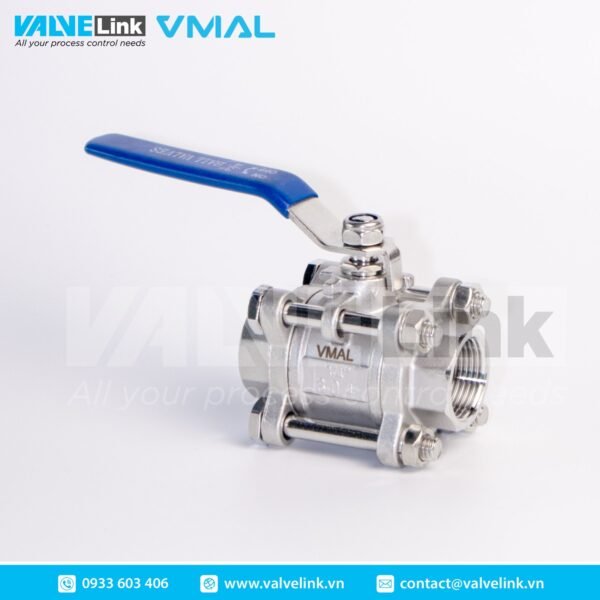 VMAL 3 pieces ball valve - Image 5