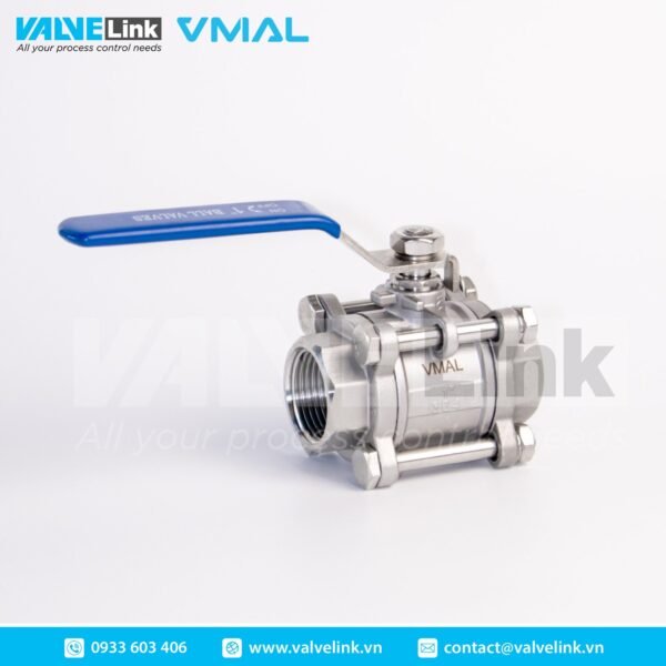 VMAL 3 pieces ball valve - Image 4