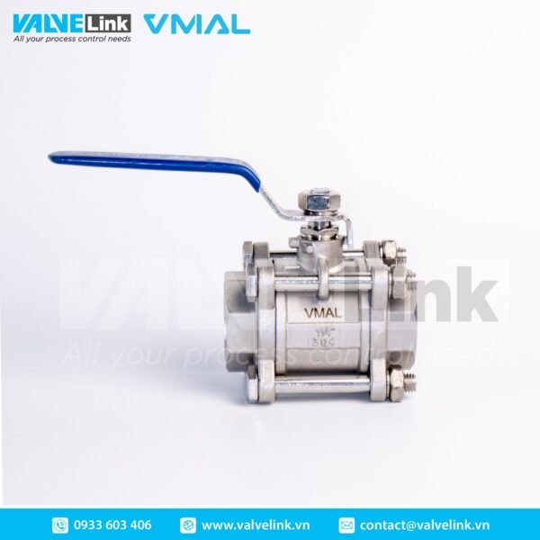 VMAL 3 pieces ball valve - Image 3