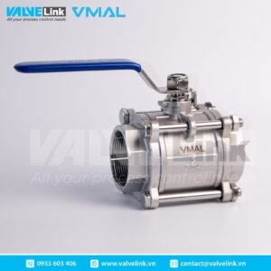 VMAL 3 pieces ball valve