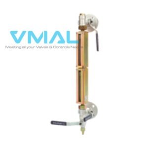 Reflex glass level gauge