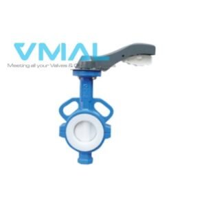 VMAL - CI butterfly valve, seat PTFE