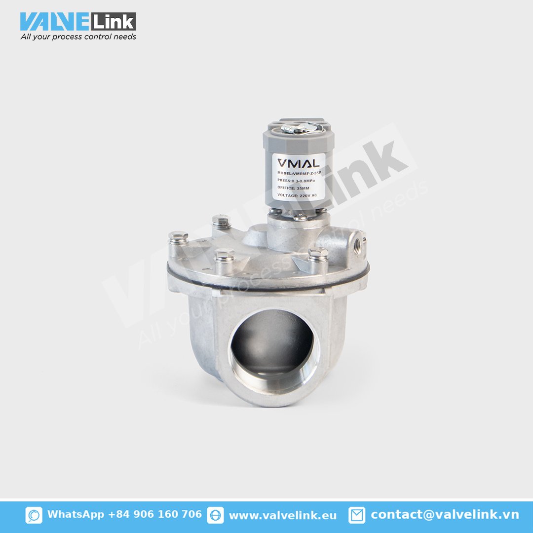 Right Angle Solenoid Pulse Valve VMRMF-Z-35P