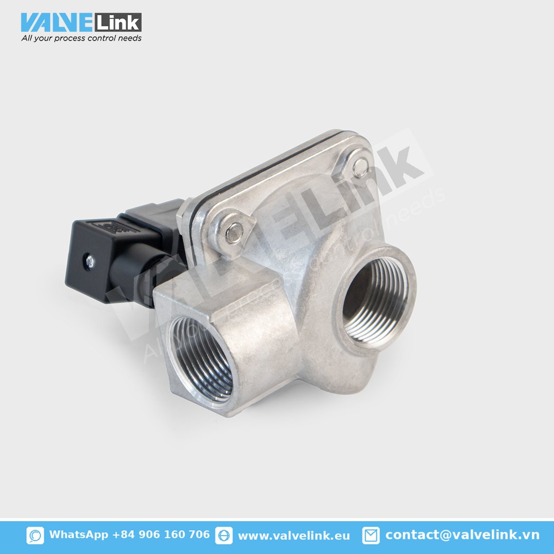 Right Angle Solenoid Pulse Valve VMRMF-Z-25P - Image 2